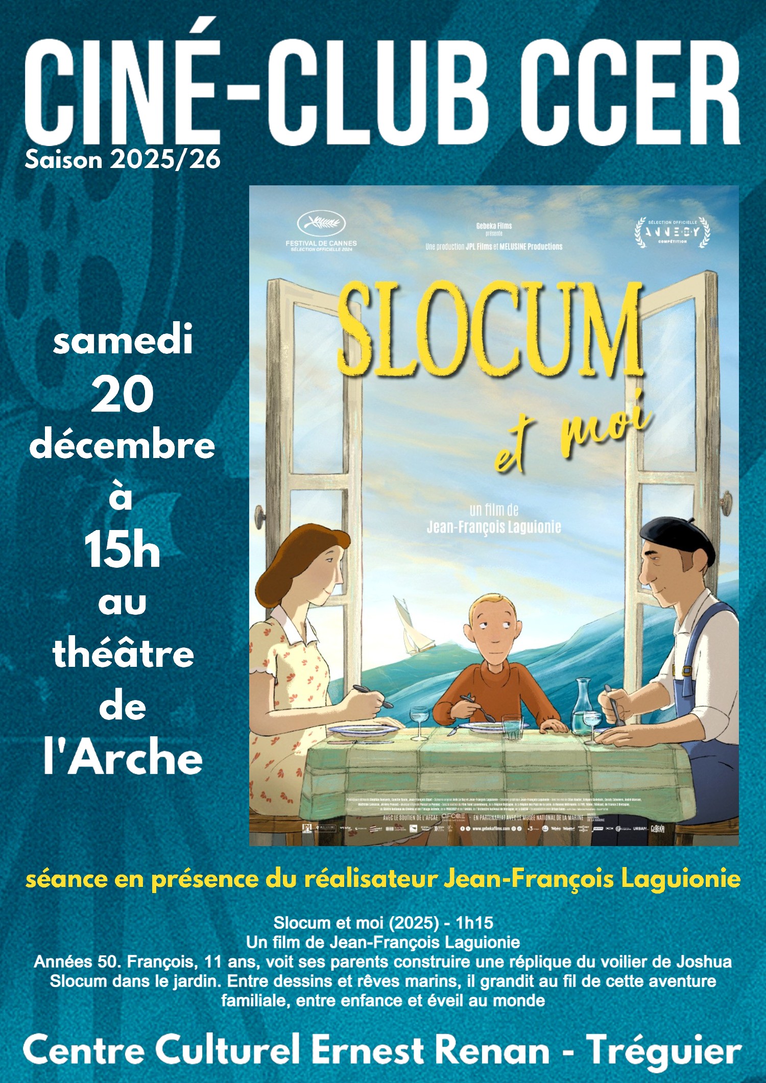 Ciné-Club CCER Tréguier - Slocum et moi